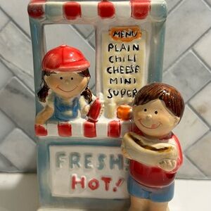 Yankee Candle Charming Hot Dog Stand Figurine